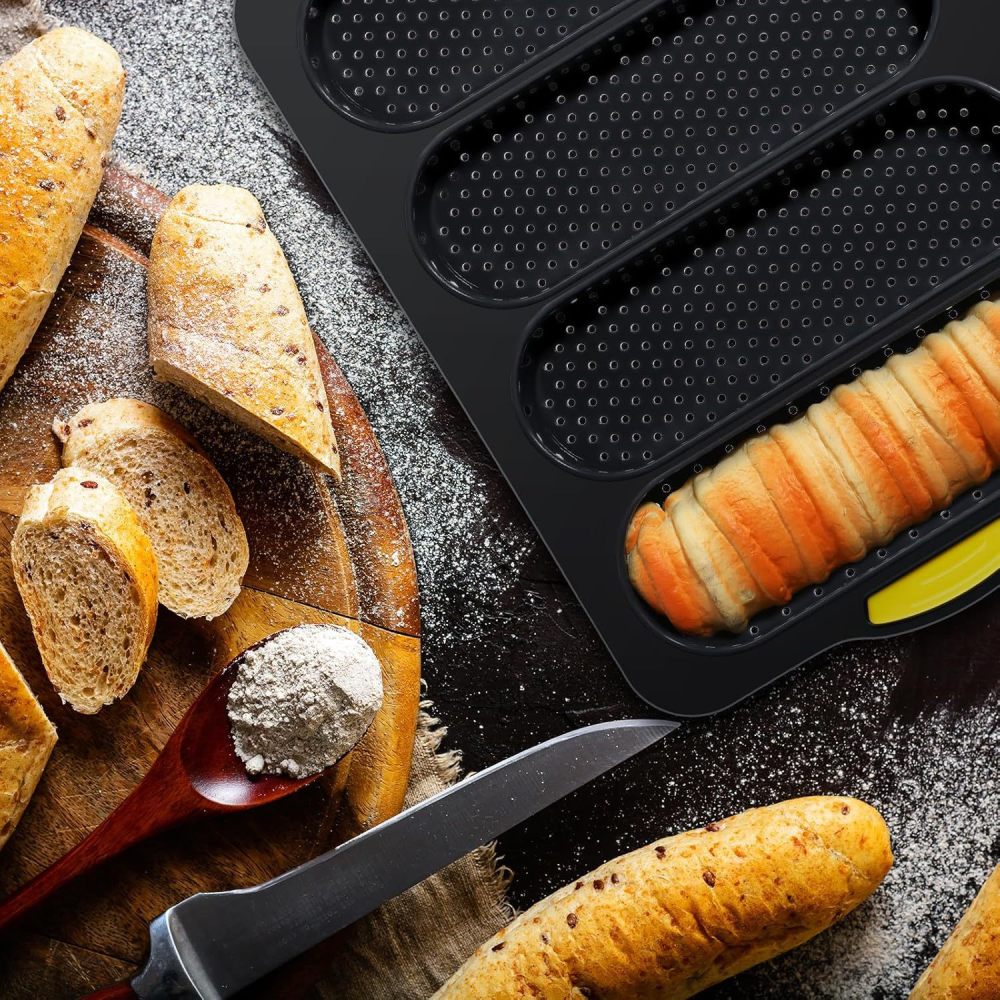 Kitchen Essentials Baking Tray - Juego de Moldes de Silicona Profesionales
