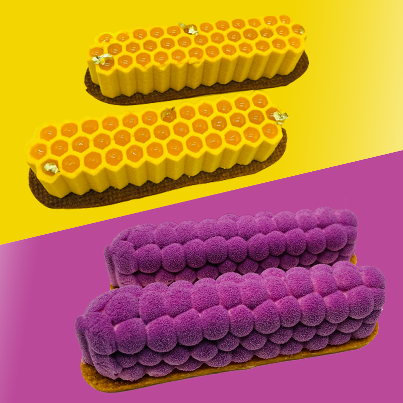 Kitchen Baking Utensils - Moldes de silicona para Mousse largos