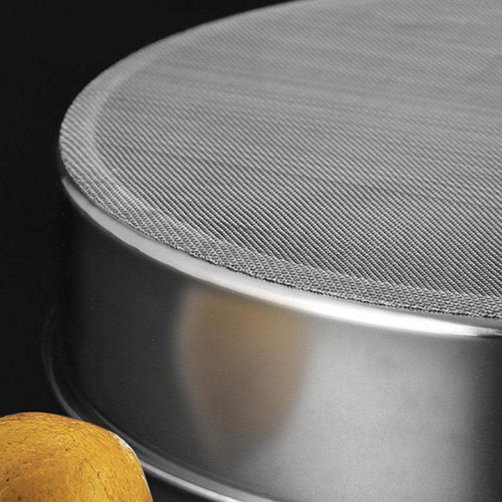 Kitchen Baking Utensils - Juego de 3 tamices de acero