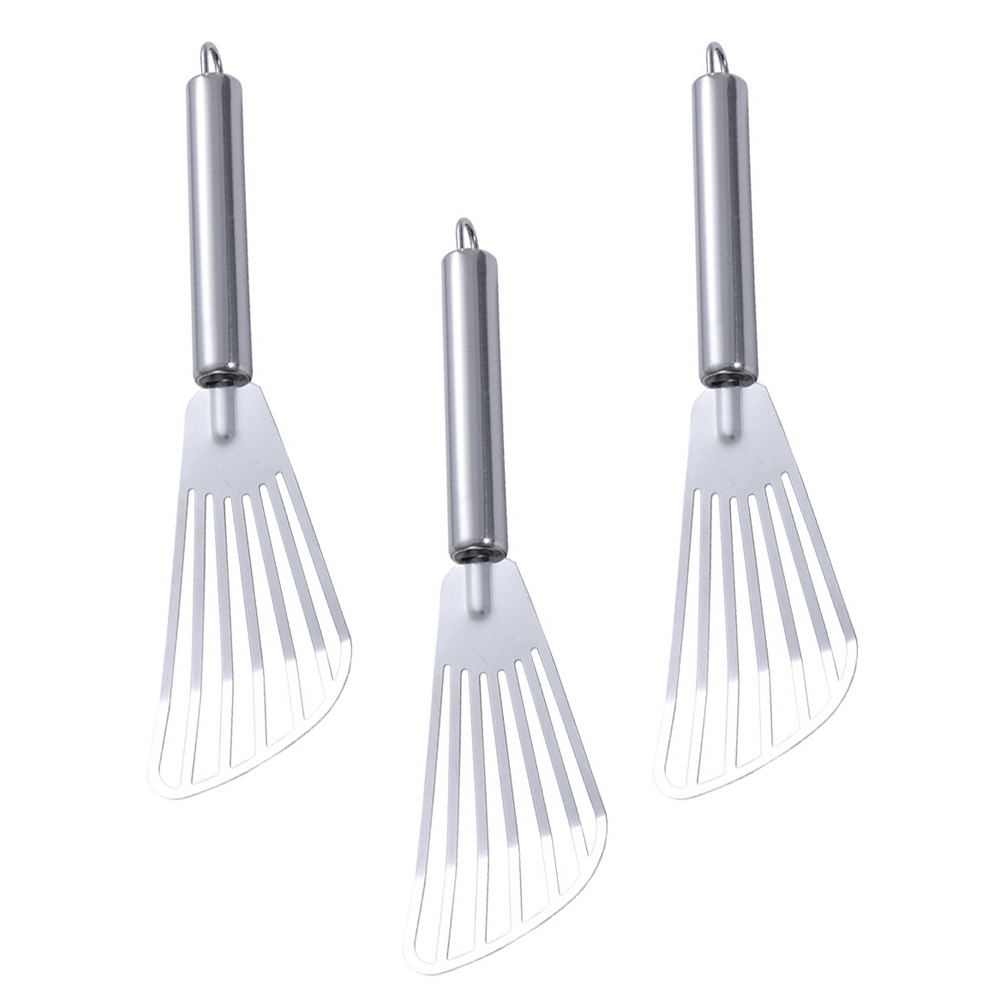 Kitchen Baking Utensils - Espátula de acero inoxidable para freír