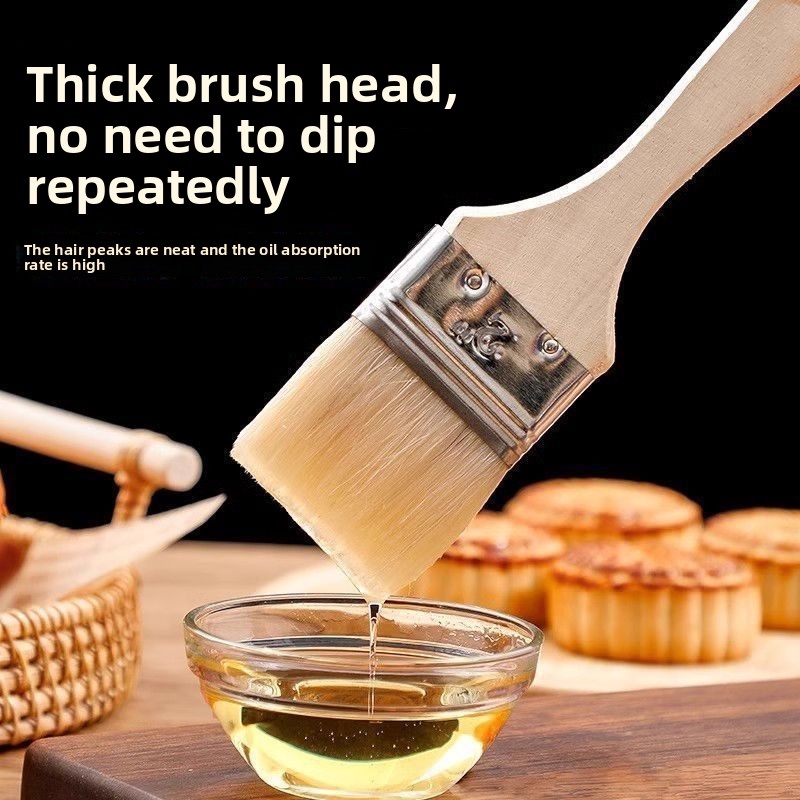 Cepillo de lana con mango de m - Kitchen Baking Utensils reseña y precio