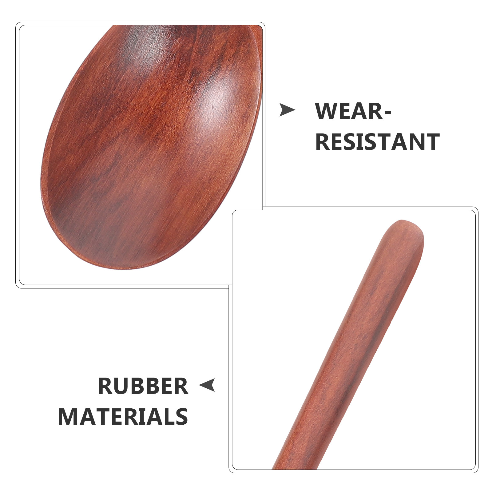 Cuchara agitadora de madera co - Kitchen Baking Utensils reseña y precio