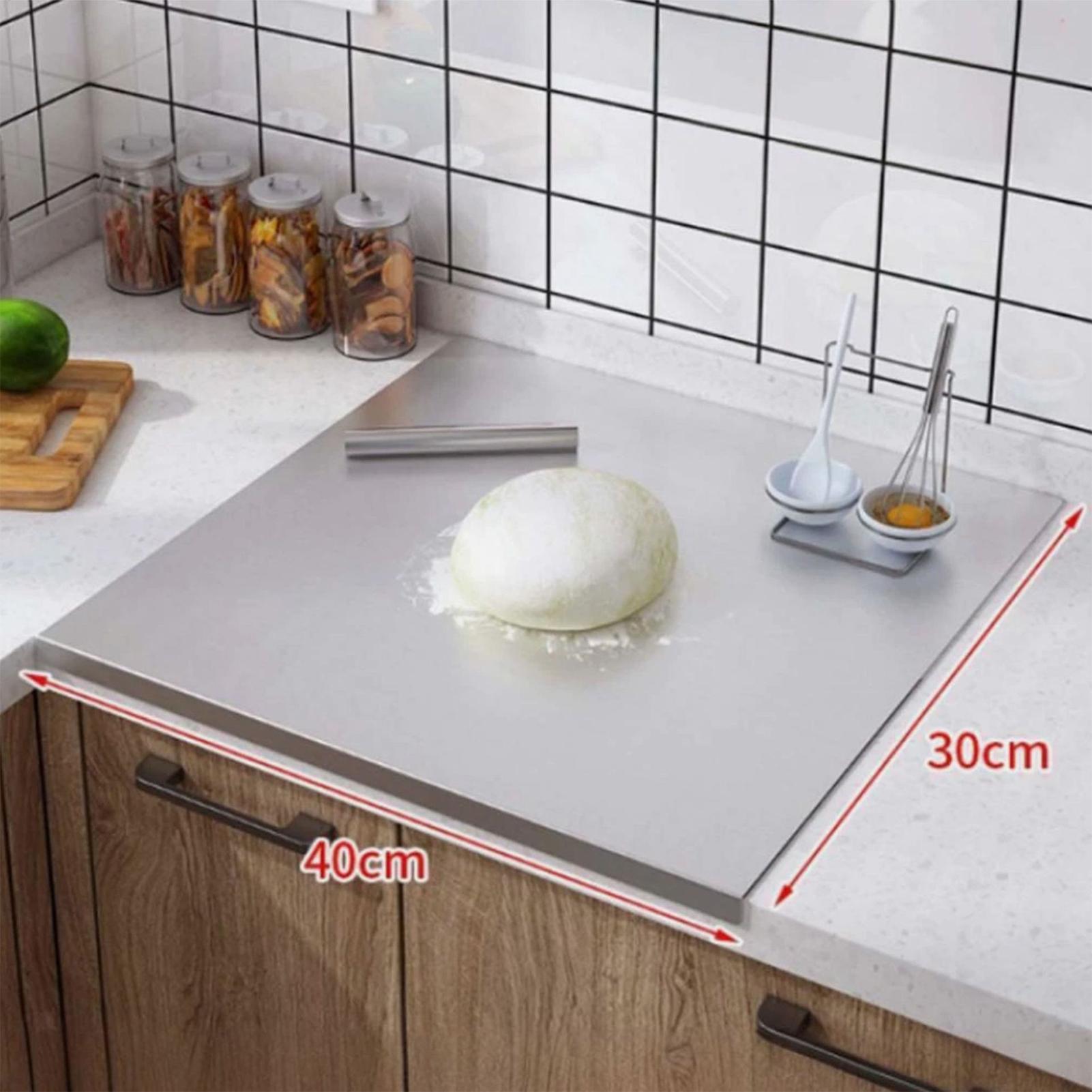 Tabla de Cortar de Acero Inoxi - Kitchen Tools For Baking reseña y precio