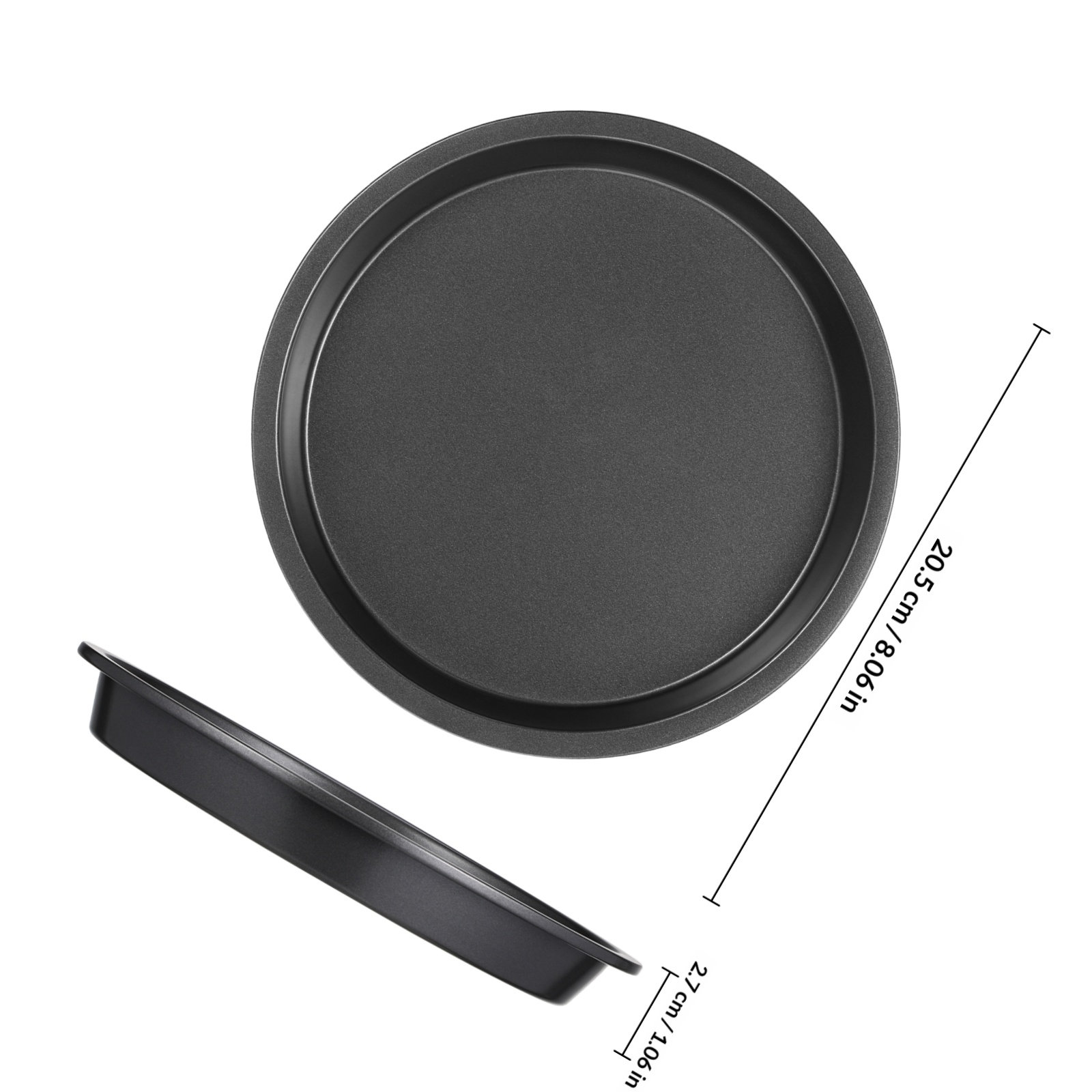 Bandeja Redonda Antiadherente  - Kitchen Baking Trays reseña y precio
