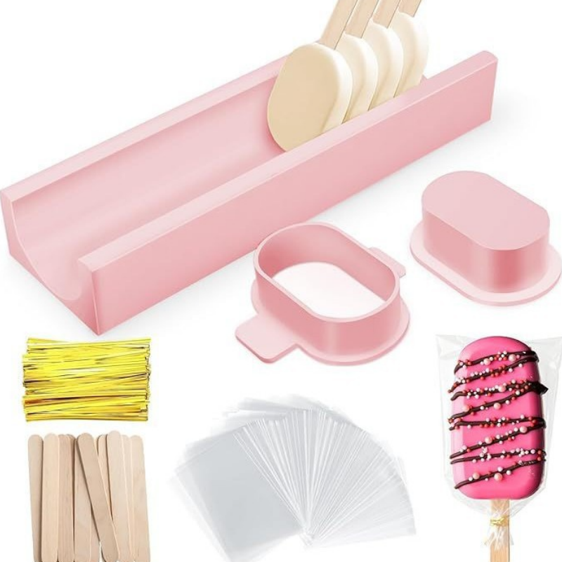 Juego de moldes para cake pops - Kitchen Baking Trays reseña y precio