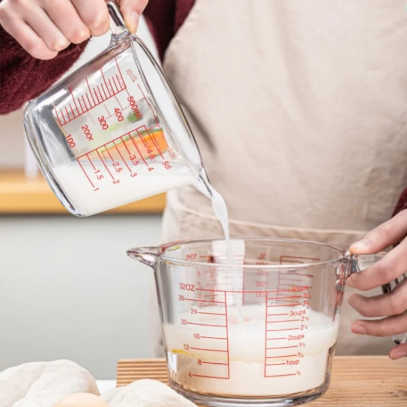 Taza medidora de vidrio de 2/4 - Kitchen Baking Essentials reseña y precio