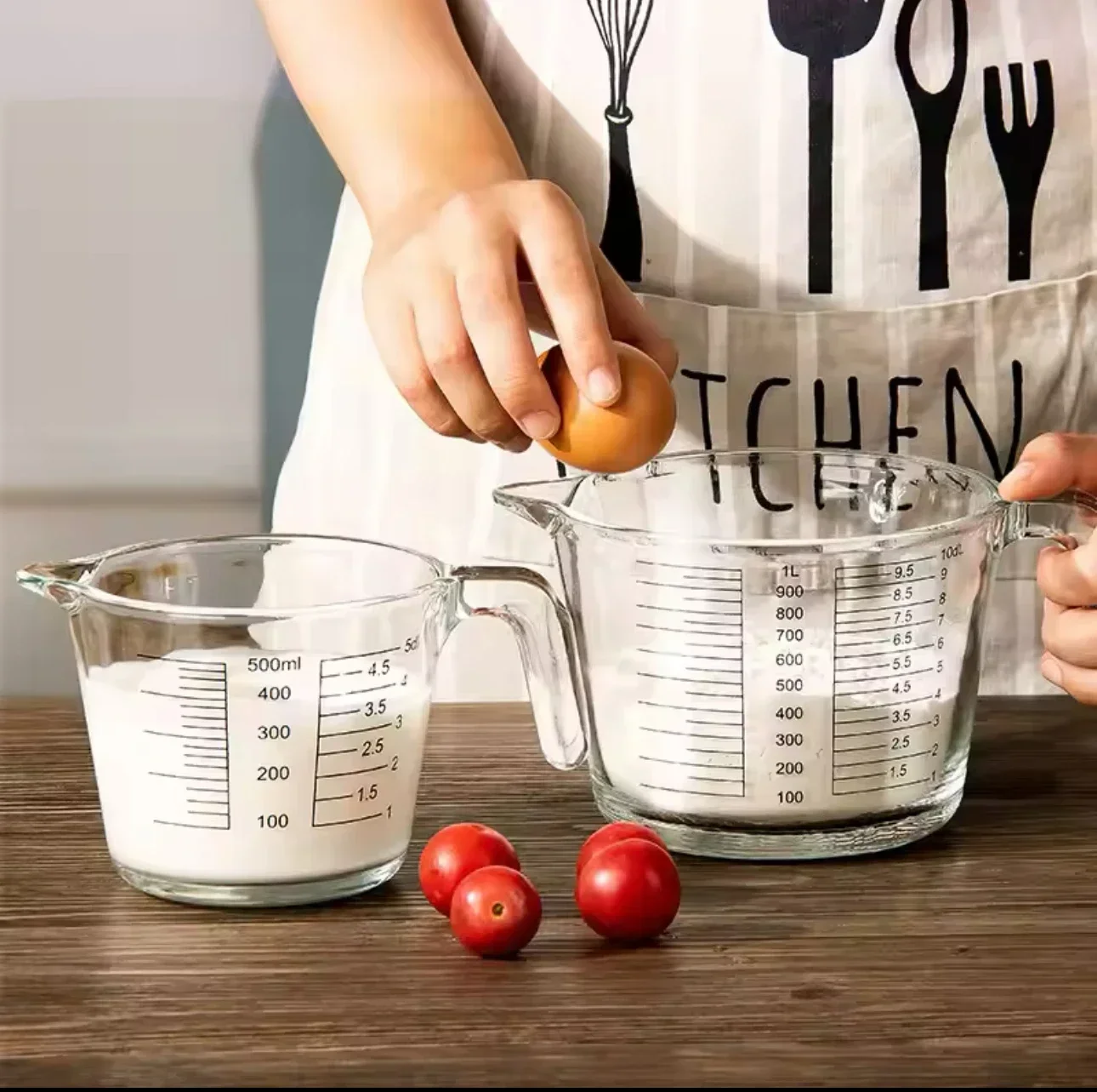 Taza medidora de vidrio de 2/4 - Kitchen Baking Essentials reseña y precio
