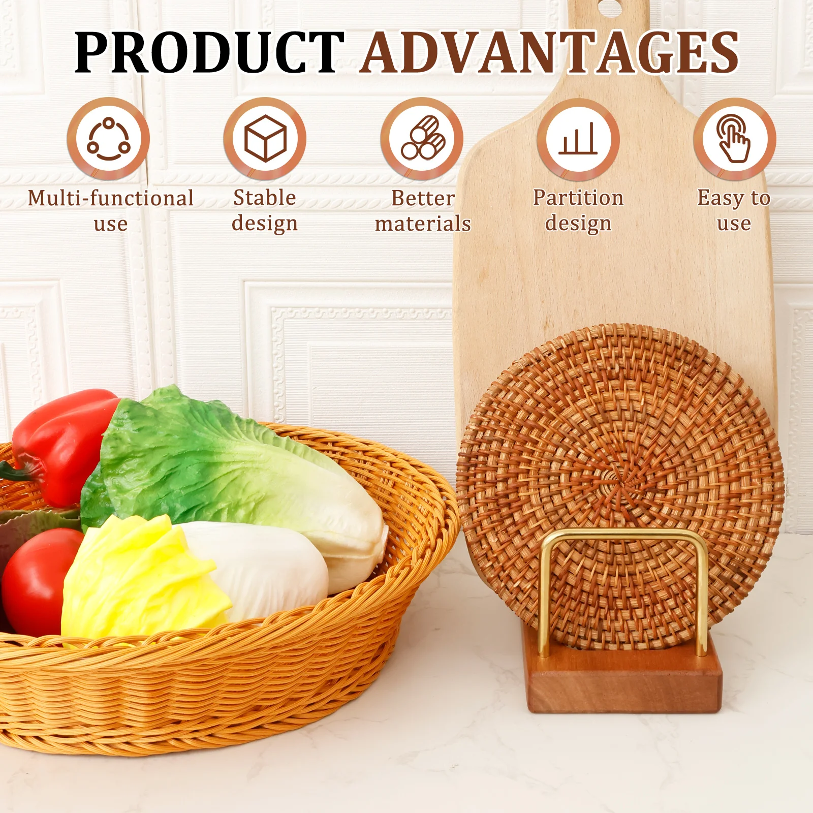 Soporte para tapas de ollas, o - Kitchen Cabinet Baking Organizer reseña y precio