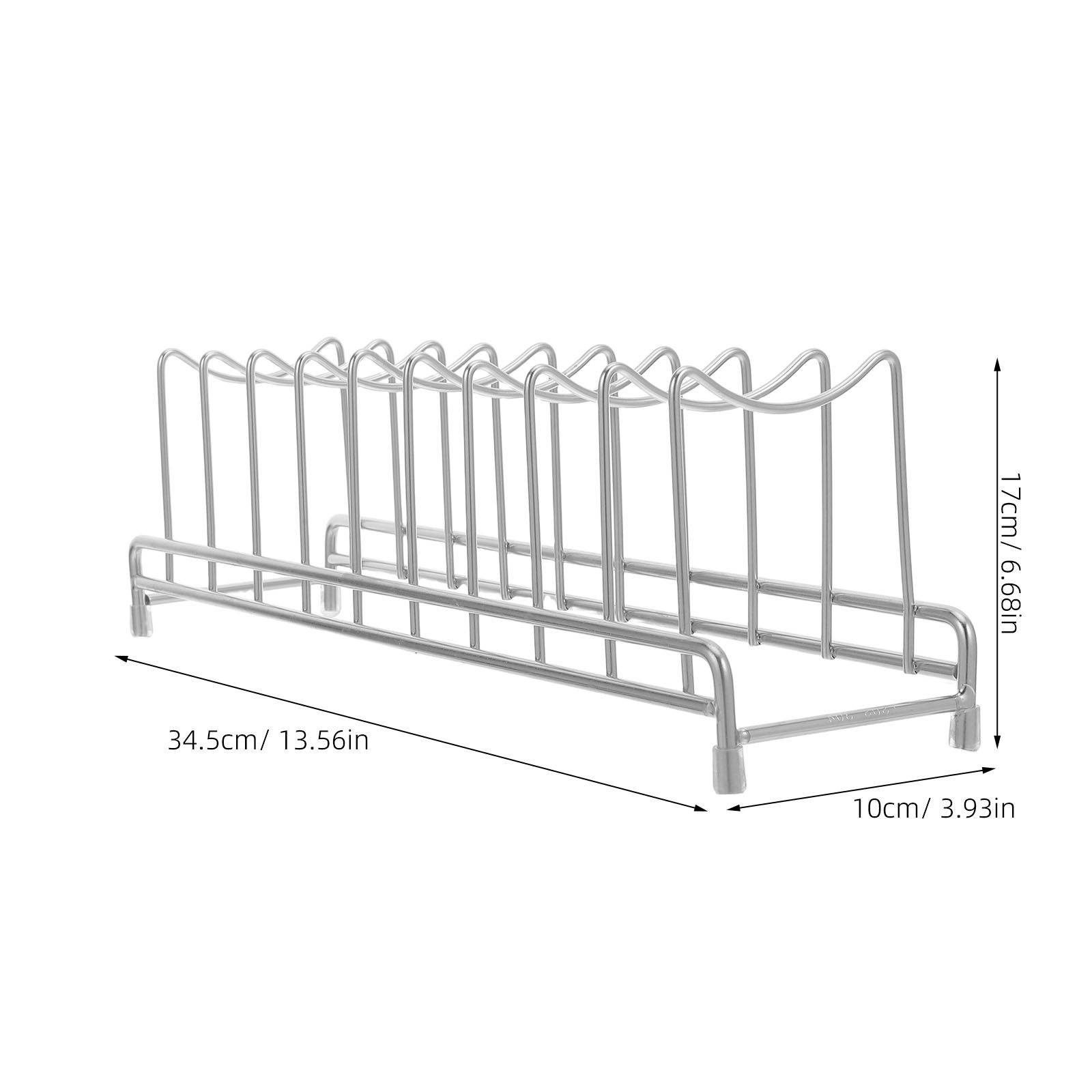 Organizador de tapas de ollas  - Kitchen Cabinet Baking Organizer reseña y precio