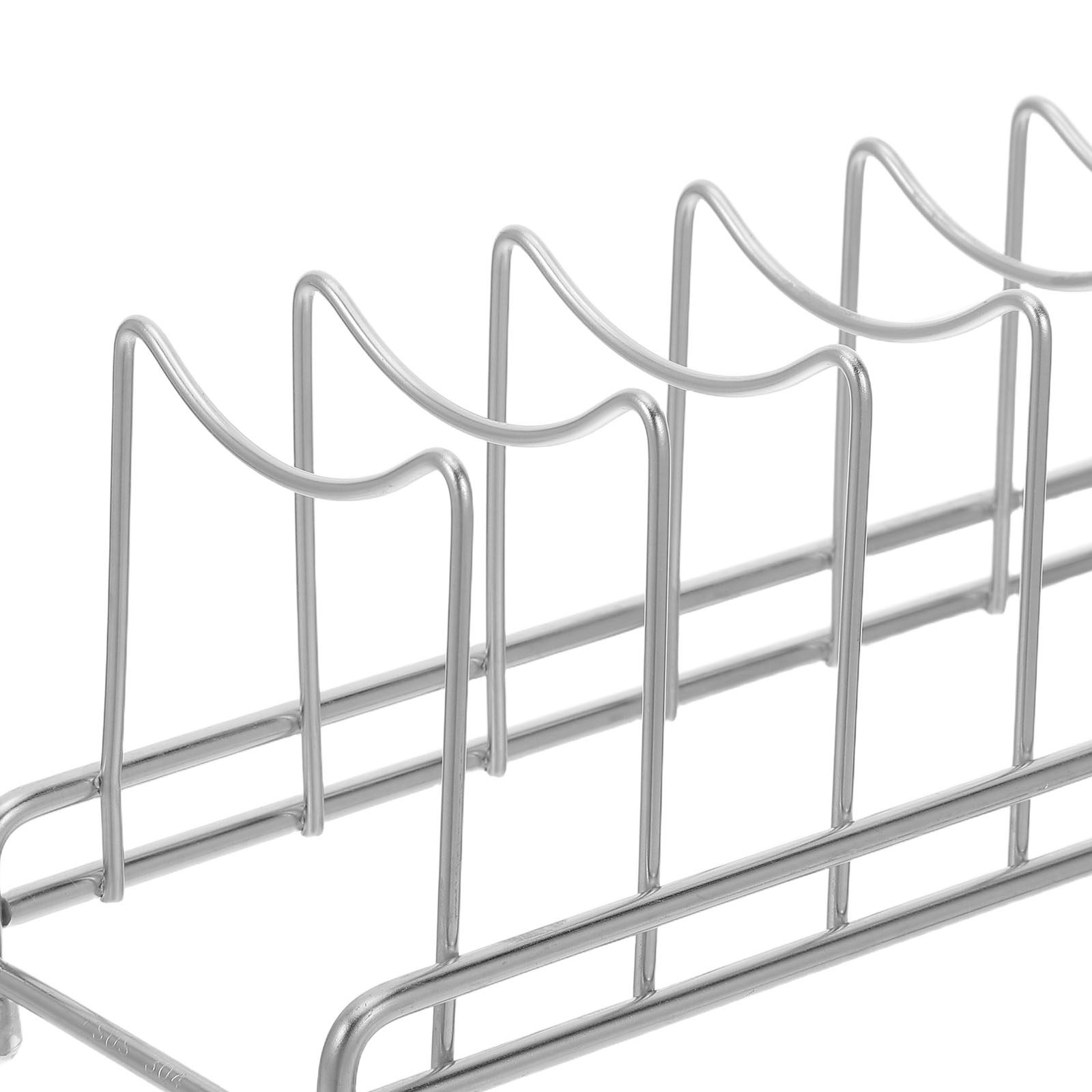 Organizador de tapas de ollas  - Kitchen Cabinet Baking Organizer reseña y precio