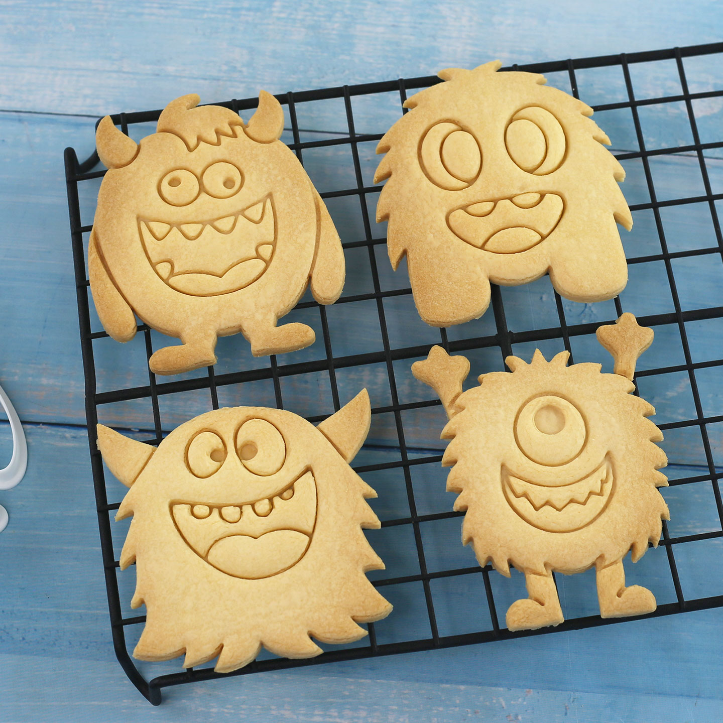 1 ud./4 uds. Cortadores de gal - Kitchen Baking Cookies reseña y precio