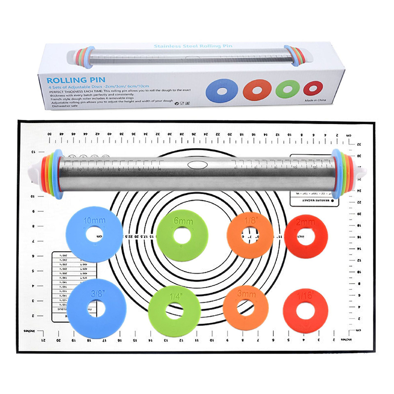 Rodillos de acero inoxidable,  - Kitchen Roll Baking reseña y precio