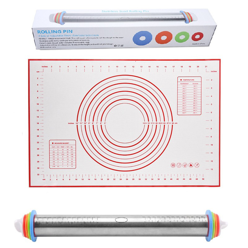 Rodillos de acero inoxidable,  - Kitchen Roll Baking reseña y precio