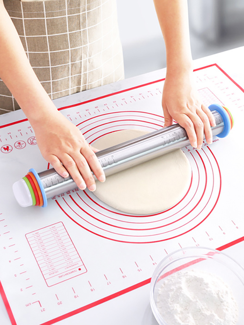Rodillos de acero inoxidable,  - Kitchen Roll Baking reseña y precio
