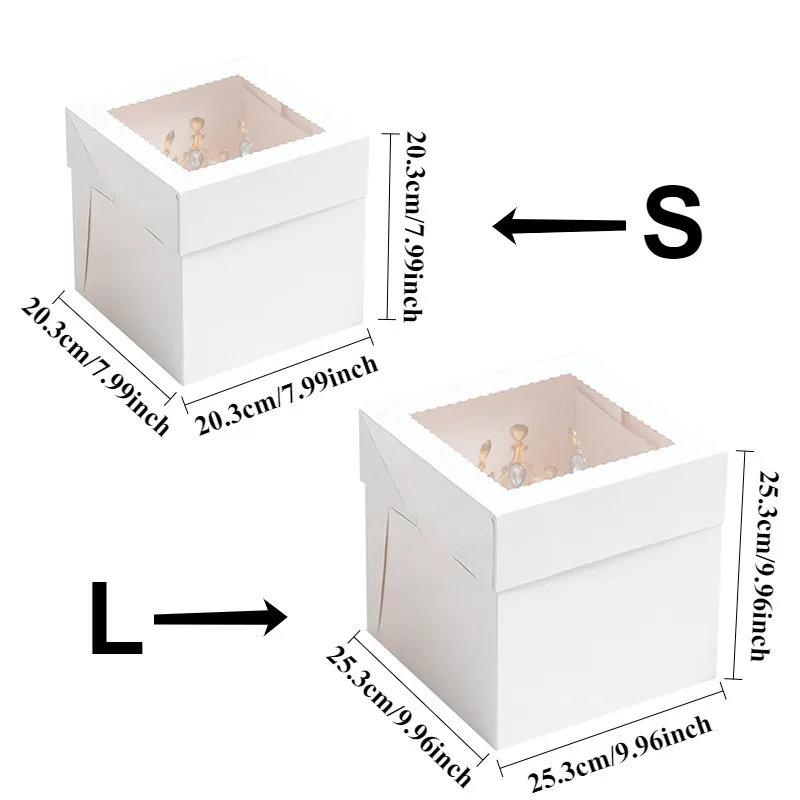 Cajas Blancas para Pastelería  - Kitchen Tools For Baking reseña y precio