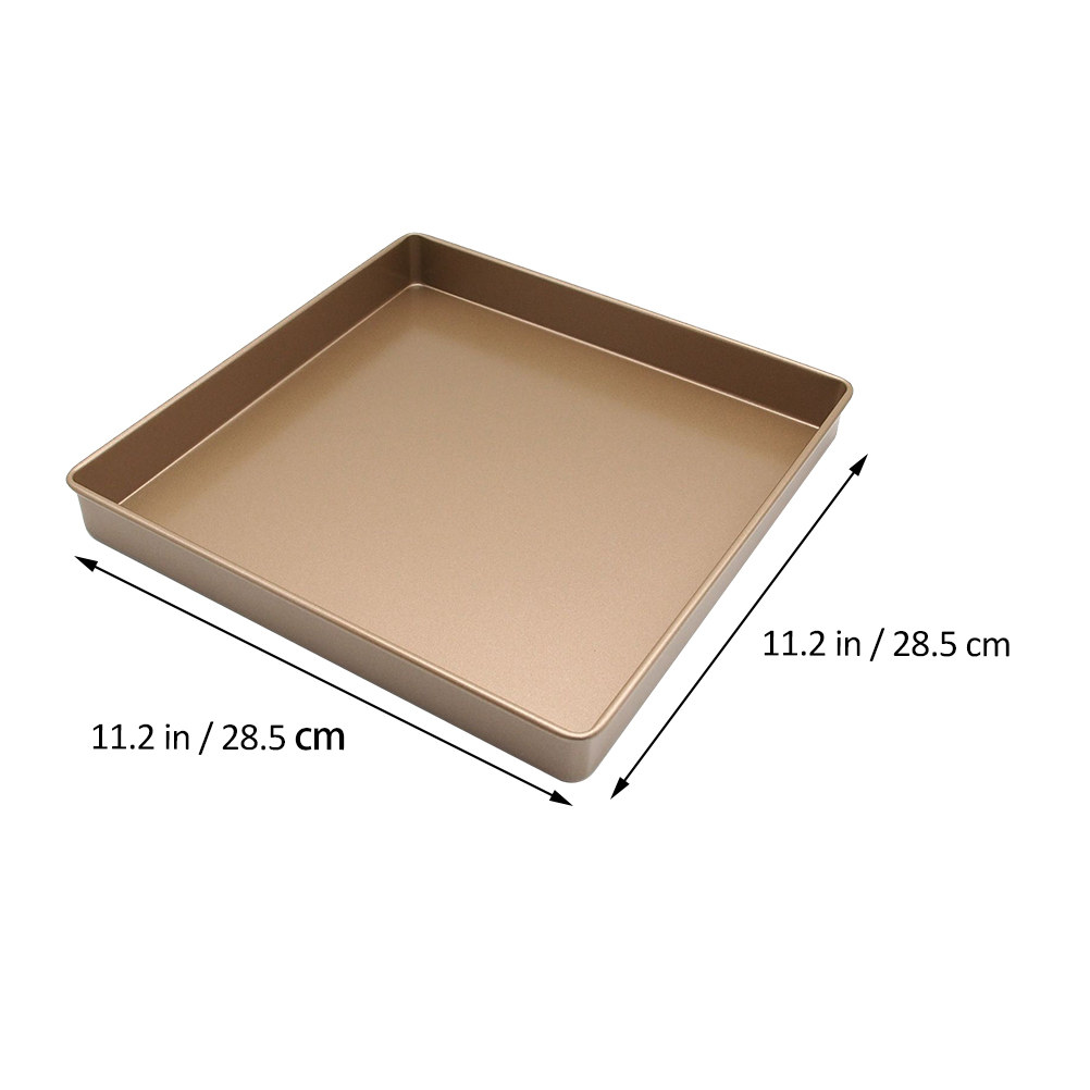 Molde Cuadrado para Pizza Anti - Kitchen Baking Trays reseña y precio