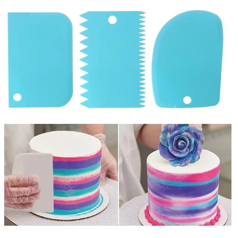 Juego de 3 Espátulas para Crem - Kitchen Tools For Baking reseña y precio