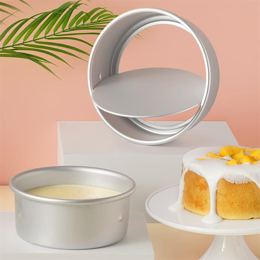 Molde redondo de aluminio para - Kitchen Baking Utensils reseña y precio