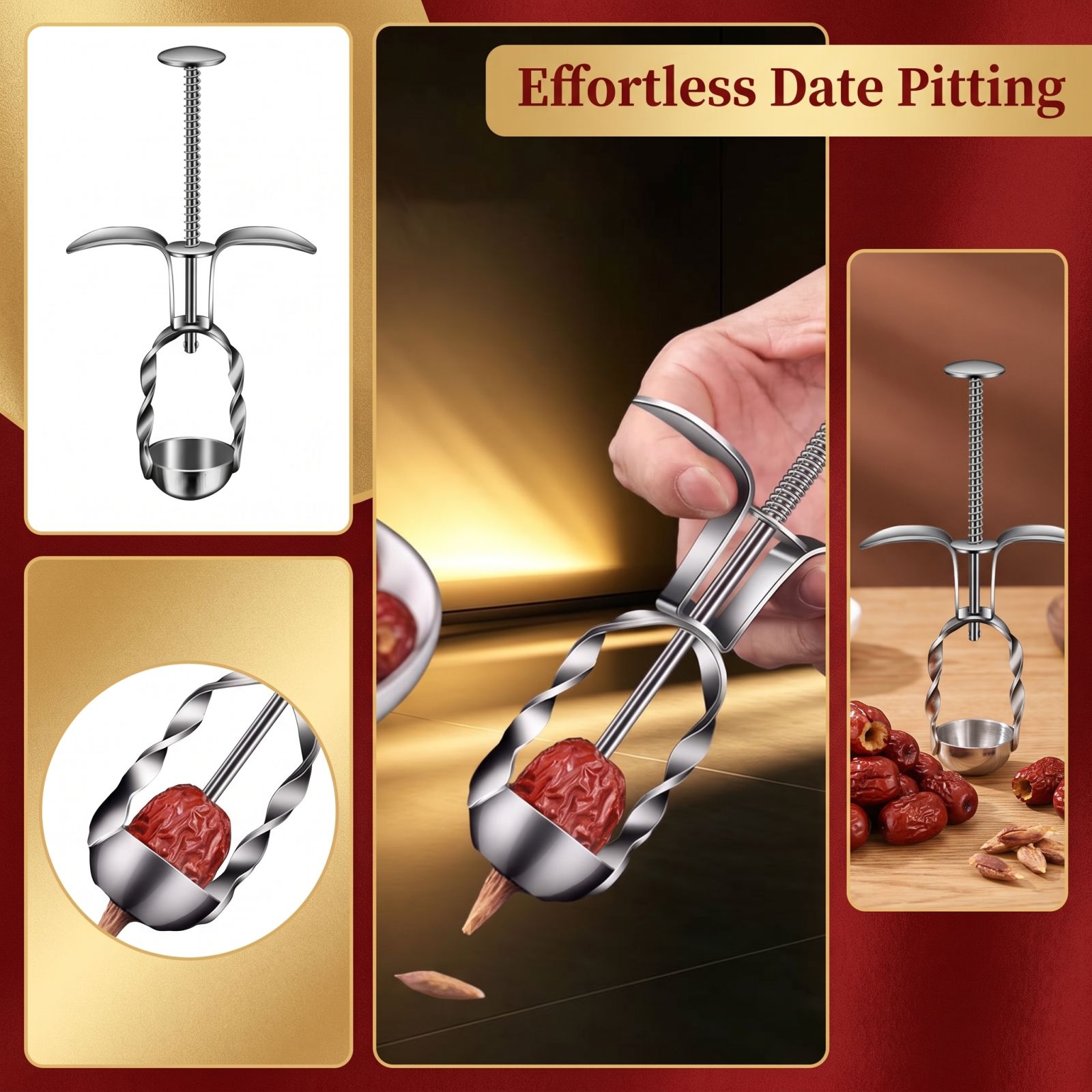 Herramienta de Acero Inoxidabl - Kitchen Tools For Baking reseña y precio