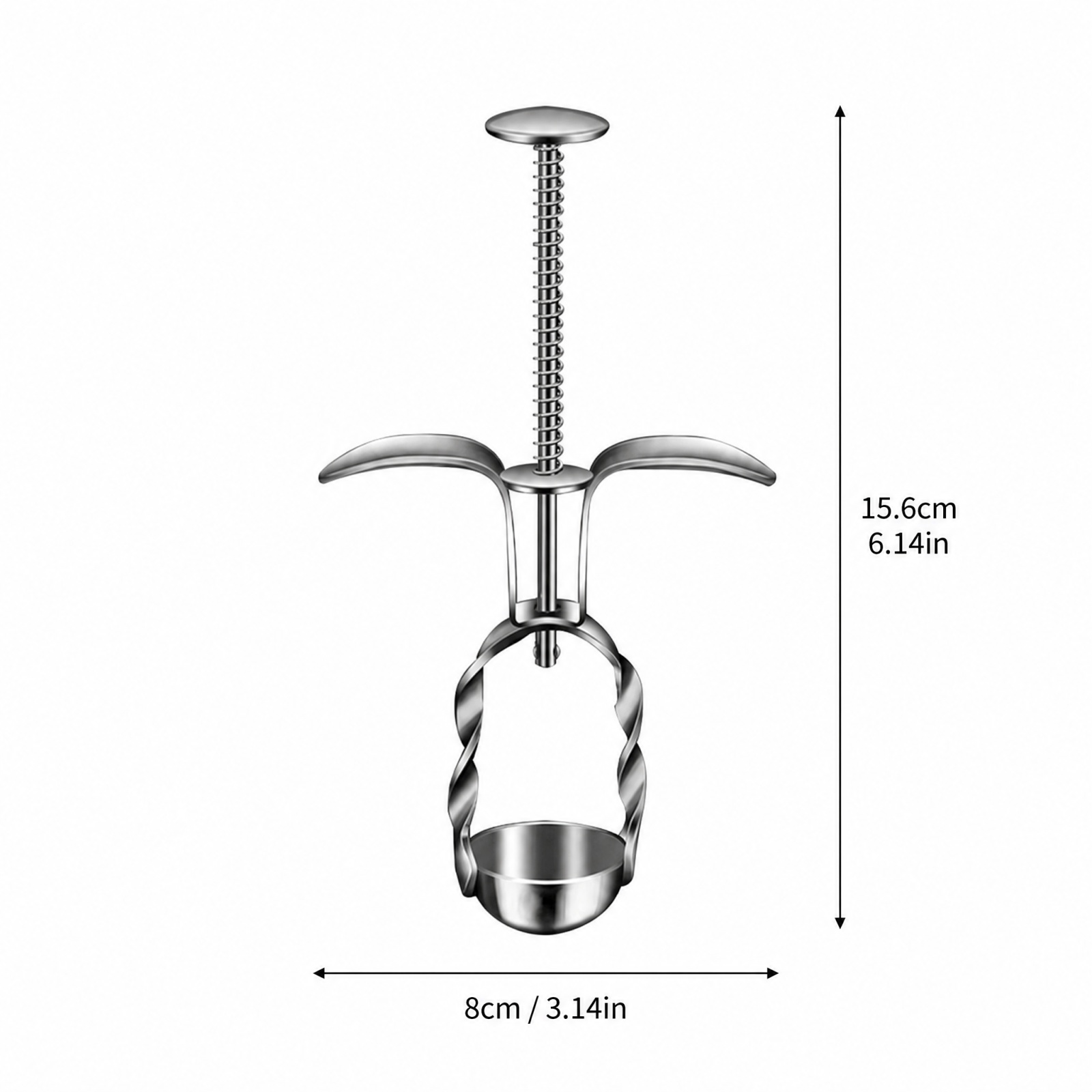 Herramienta de Acero Inoxidabl - Kitchen Tools For Baking reseña y precio