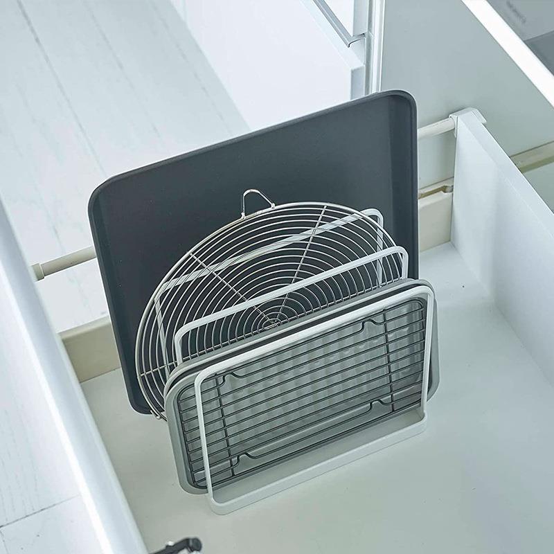 Estante de Almacenamiento de C - Kitchen Cabinet Baking Organizer reseña y precio