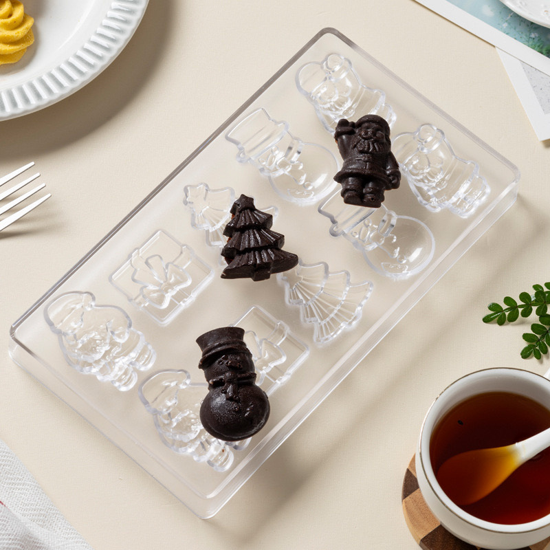 Moldes de plástico para Chocol - Kitchen Baking Supplies reseña y precio