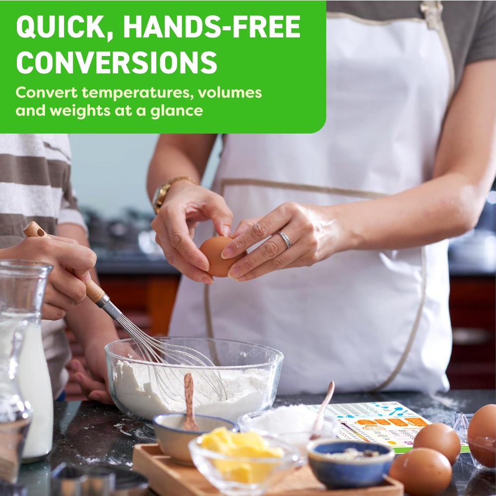 Tabla de conversión de medidas - Kitchen Baking Essentials reseña y precio