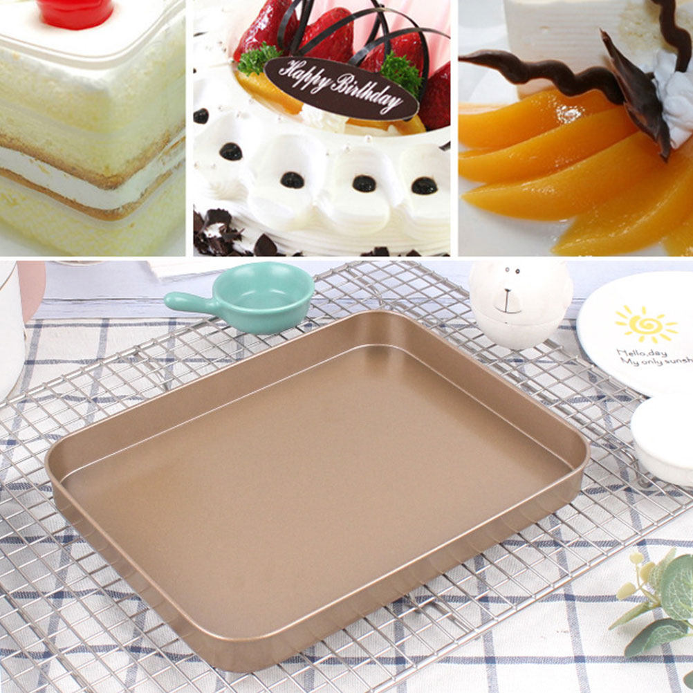 Molde Rectangular para Pastel  - Kitchen Baking Trays reseña y precio