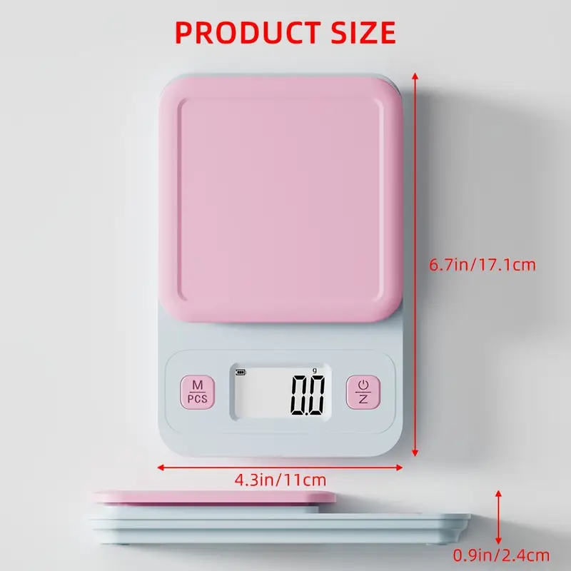 Báscula de cocina digital, con - Kitchen Baking Essentials reseña y precio