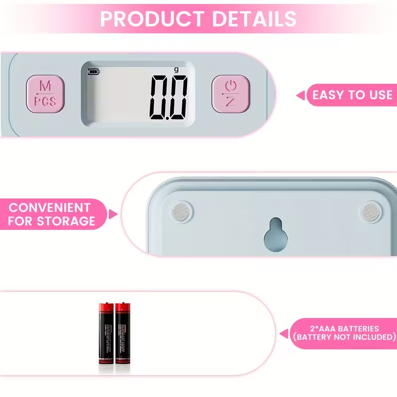 Báscula de cocina digital, con - Kitchen Baking Essentials reseña y precio