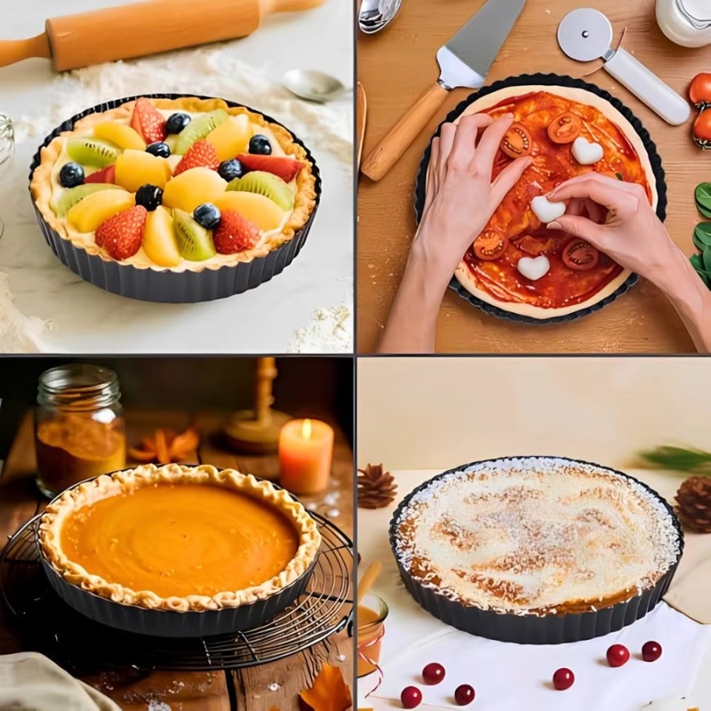 1 unidad Molde para tartas y q - Kitchen Baking Trays reseña y precio